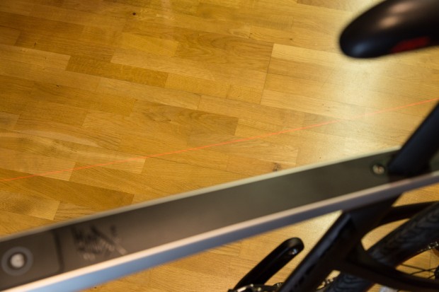 Smart Bike im Hands on CarbonRahmen und AndroidKonsole