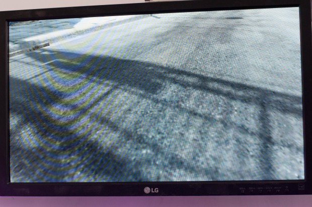 Für die Verdeutlichung des Effekts zeigt Imagination Technologies einmal Shadowmaps ... (Foto: Andreas Sebayang/Golem.de)