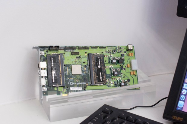 Entwicklungsboard für OpenGL mit Raytracing-Erweiterungen (Foto: Andreas Sebayang/Golem.de)