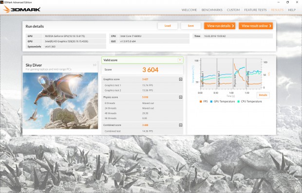 Surface Book mit HD Graphics 520 (Screenshot: Golem.de)