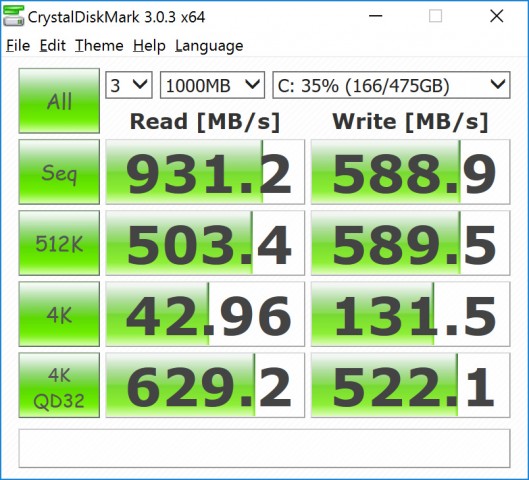 SSD des Surface Book (Screenshot: Golem.de)