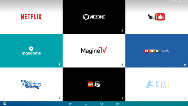 TV-Dienst-Seite kann nicht angepasst werden. (Bild: Screenshot Golem.de)