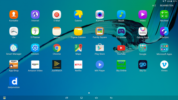 App-Übersicht (Bild: Screenshot Golem.de)