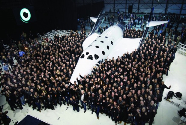 Die VSS Unity (Bild: Virgin Galactic)