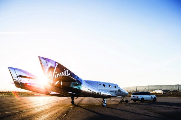 Die VSS Unity (Bild: Virgin Galactic)