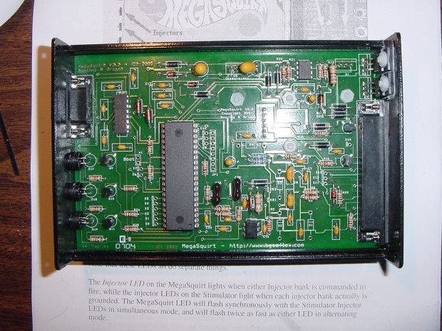 Modular konfigurierbares Megasquirt ECU 2.2 mit 16-Bit-Microcontroller (Bild: Jeff Keyzer/Flickr/CC-by-SA)