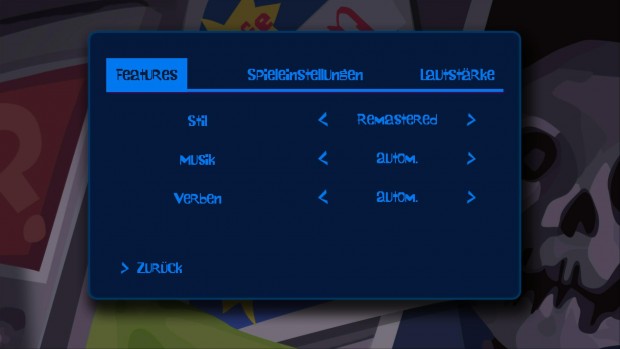 Im Optionenmenü gibt es alle relevanten Einstellungen für die alte und neue Version. (Screenshot: Golem.de)