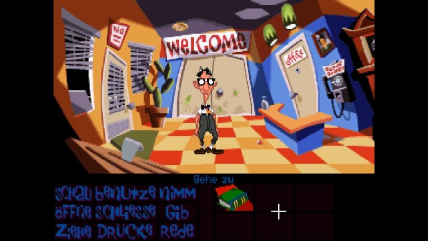 ... und mit Menü im klassischen Stil (Screenshot: Golem.de)