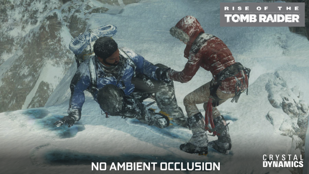 Rise of the Tomb Raider ohne SSAO (Bild: Nvidia)