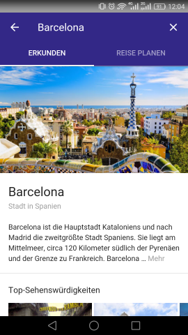 Auf der Übersichtsseite werden Informationen zum Ziel angezeigt. (Screenshot: Golem.de)