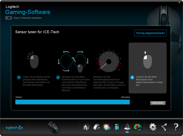 Logitech Gaming Software mit der G900 (Screenshot: Marc Sauter/Golem.de)