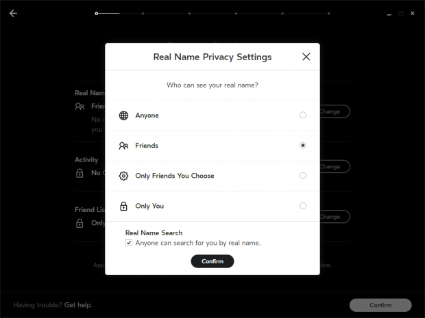 Einrichtung des Rift CV1 (Screenshot: Golem.de)