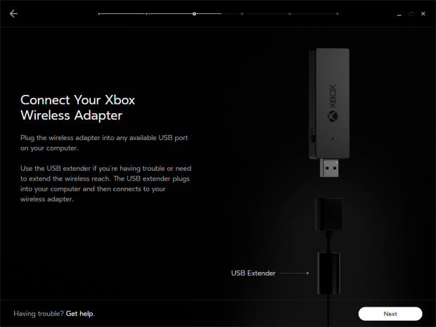 Einrichtung des Rift CV1 (Screenshot: Golem.de)