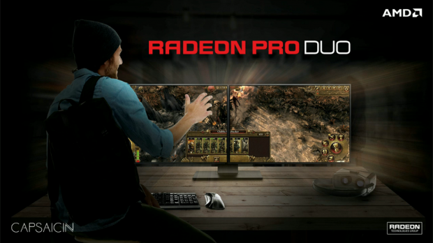 Pr&auml;sentation der Radeon Pro Duo (Bild: AMD)