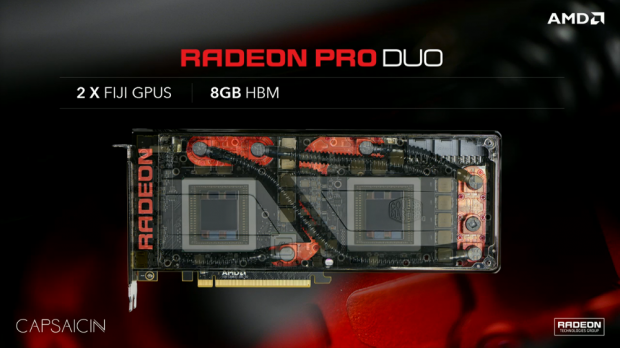 Pr&auml;sentation der Radeon Pro Duo (Bild: AMD)