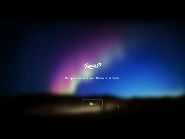 Jetzt kann die Benutzeroberfl&auml;che von Remix OS gestartet werden. (Screenshot: J&ouml;rg Thoma)