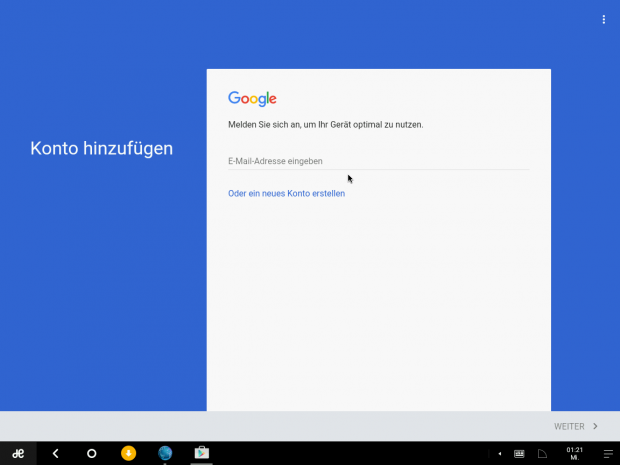 Dazu muss man sich zun&auml;chst bei Google anmelden. (Screenshot: J&ouml;rg Thoma)