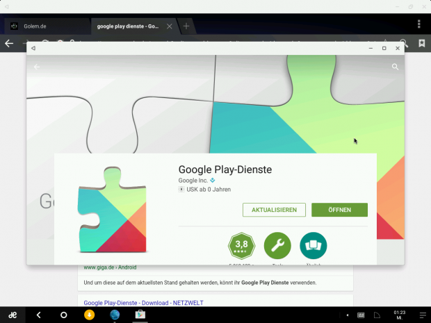 Anschlie&szlig;end kann das Update installiert werden. (Screenshot: J&ouml;rg Thoma)