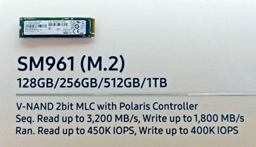 Samsung SM961 (Bild: IT Media)