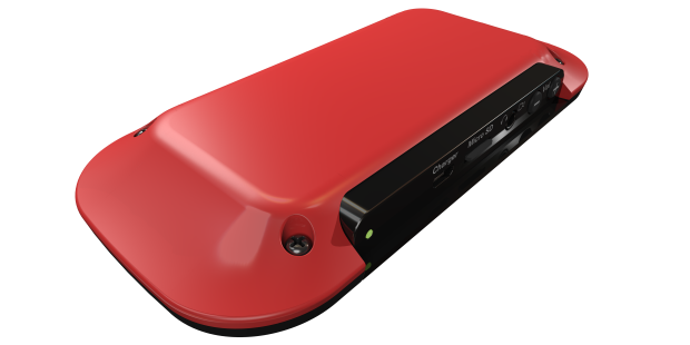 Das Handheld geh&ouml;rt nicht zu den d&uuml;nnsten Ger&auml;ten. (Bild: Retro Computers)