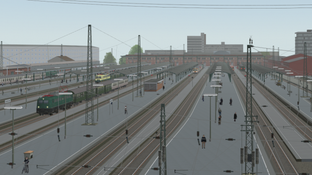 Kassel Hauptbahnhof (Screenshot: Zusi Bahnsimulatoren)