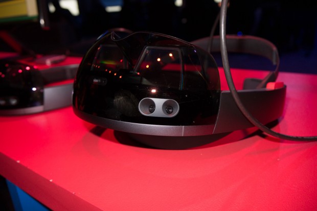 Ein Blick auf die Sensorik zeigt, ... (Foto: Andreas Sebayang/Golem.de)