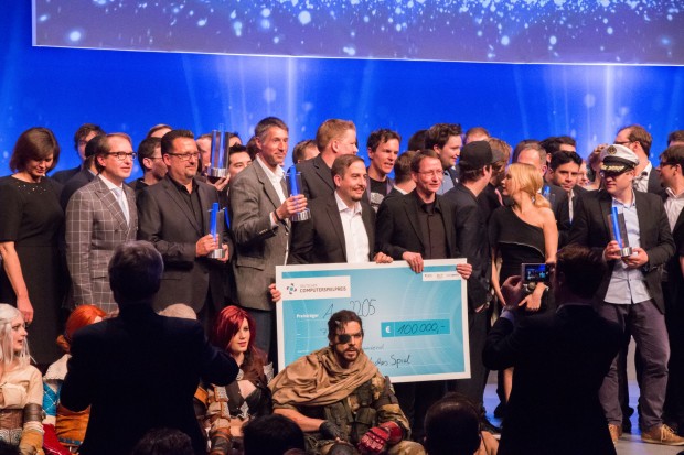 Blue Byte hat mit Anno 2205 den Preis f&uuml;r das beste deutsche Spiel gewonnen. (Foto: Katja H&ouml;hne)