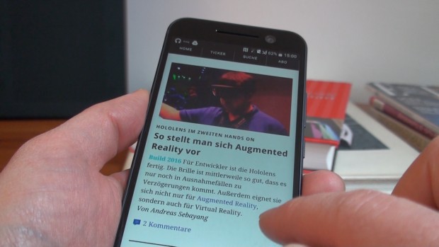 HTCs 10 (Bild: Peter Steinlechner/Golem.de)