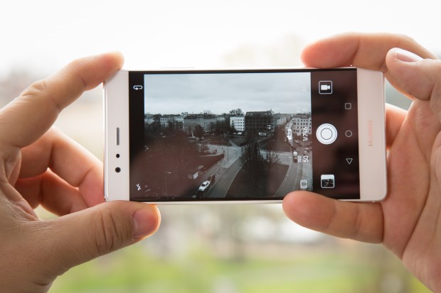 Der monochrome Sensor des P9 im Einsatz (Bild: Martin Wolf/Golem.de)