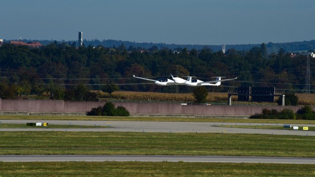 Der Erstflug fand am 29. September 2016 auf dem Stuttgarter Flughafen statt. (Foto: DLR - CC-BY 3.0)