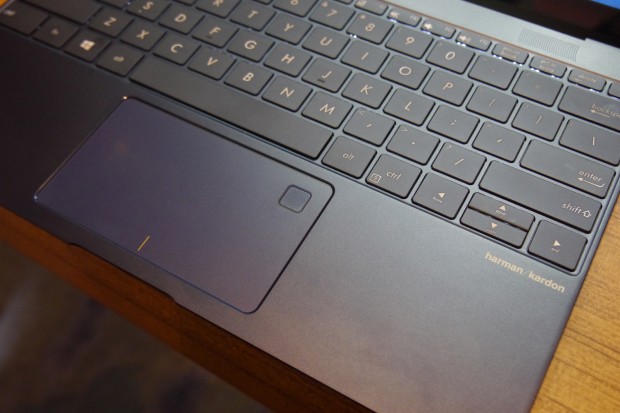 Dieses Modell hat einen Fingerabdruckleser. (Foto: Marc Sauter/Golem.de)