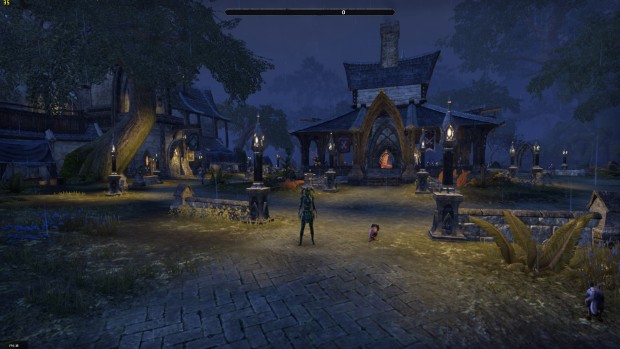 35 fps in TESO one Turbo v3 ... (Screenshot: Marc Sauter/Golem.de)