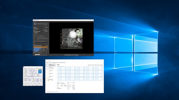 6950X auf 4,4 GHz übertaktet (Screenshot: Marc Sauter/Golem.de)