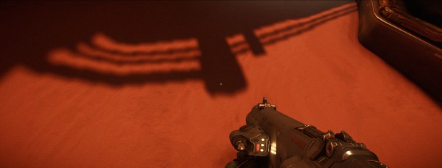 Doom in 21:9 mit Nightmare-Settings (Screenshot: Marc Sauter/Golem.de)