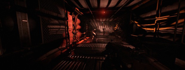 Doom in 21:9 mit Nightmare-Settings (Screenshot: Marc Sauter/Golem.de)