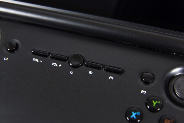 Die "Gamepadtaste" blendet ein Menü ein, mit dem Toucheingaben auf die Hardwarebuttons umgelegt werden können. (Bild: Martin Wolf/Golem.de)