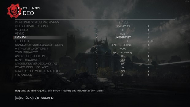 Fps-Limit deaktiviert (Screenshot: Marc Sauter/Golem.de)