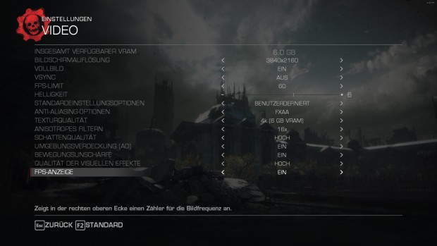 Der Fps-Counter ist teils hilfreich. (Screenshot: Marc Sauter/Golem.de)