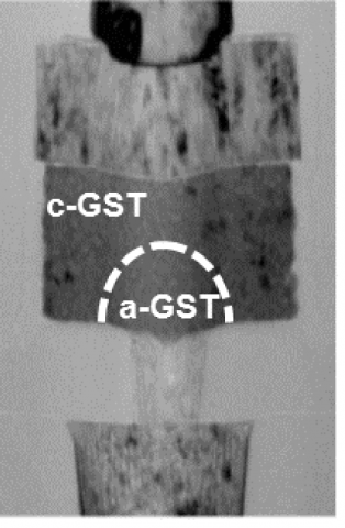 Amorphe und kristalline Phase (Bild: IBM Research)
