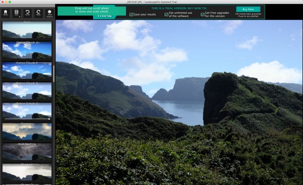 Bildbearbeitung mit  LandscapePro (Bild: Andreas Donath)