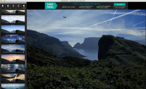 Bildbearbeitung mit  LandscapePro (Bild: Andreas Donath)