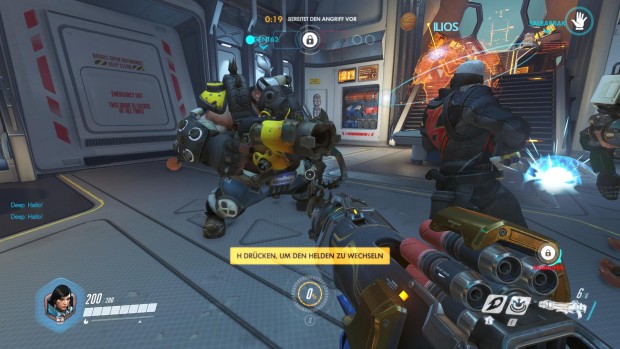 Vor dem eigentlichen Spielstart müssen wir mit unserem Team ein paar Sekunden lang warten. (Screenshot: Golem.de)