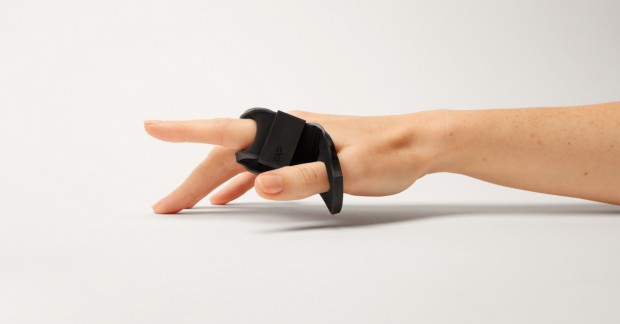 Mit Strap kann auf jedem Untergrund getippt weden. (Bild: Tap)