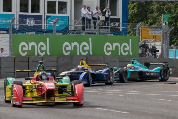 ... hinter seinem Teamkollegen Daniel Abt. (Foto: Werner Pluta/Golem.de)
