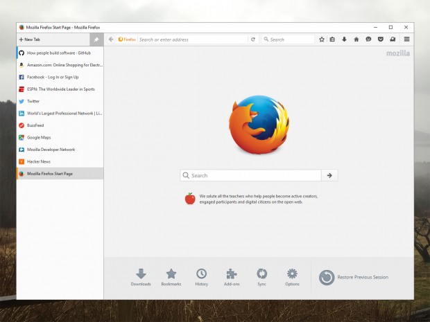 Die Addons von Test Pilot (Bild:Mozilla)