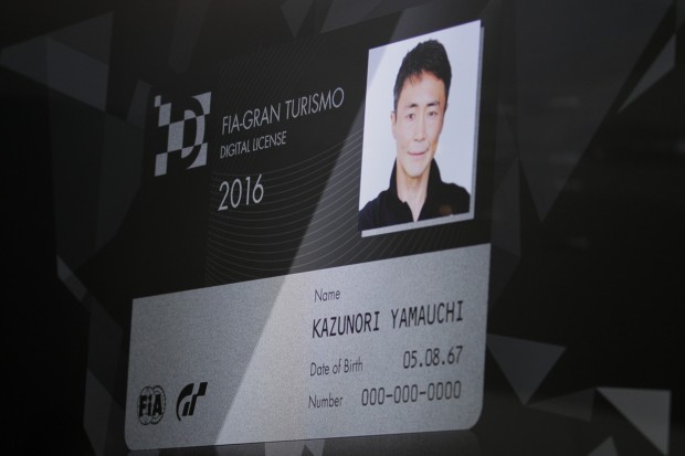 Die digitale FIA-Lizenz von Kazunori Yamauchi (Foto: Michael Wieczorek/Golem.de)