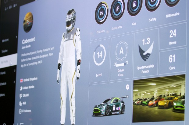 Ein Fahrerprofil in Gran Turismo Sport (Foto: Michael Wieczorek/Golem.de)