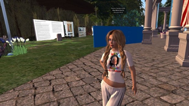 Macaria Wind, die Besitzerin des Sanders-Hauptquartiers  (Screenshot: Zeit Online)