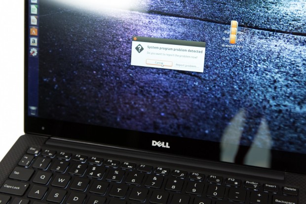 Der Touchpad-Treiber produziert fortlaufend Fehlermeldungen. (Bild: Martin Wolf/Golem.de)