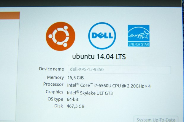 Der Hinweis auf Ubuntu 14.04 bleibt auch nach der Aktualisierung auf 16.04 bestehen. (Bild: Martin Wolf/Golem.de)
